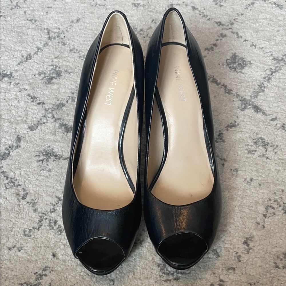 Nine West Pumps. Kelsyo. Leather Upper